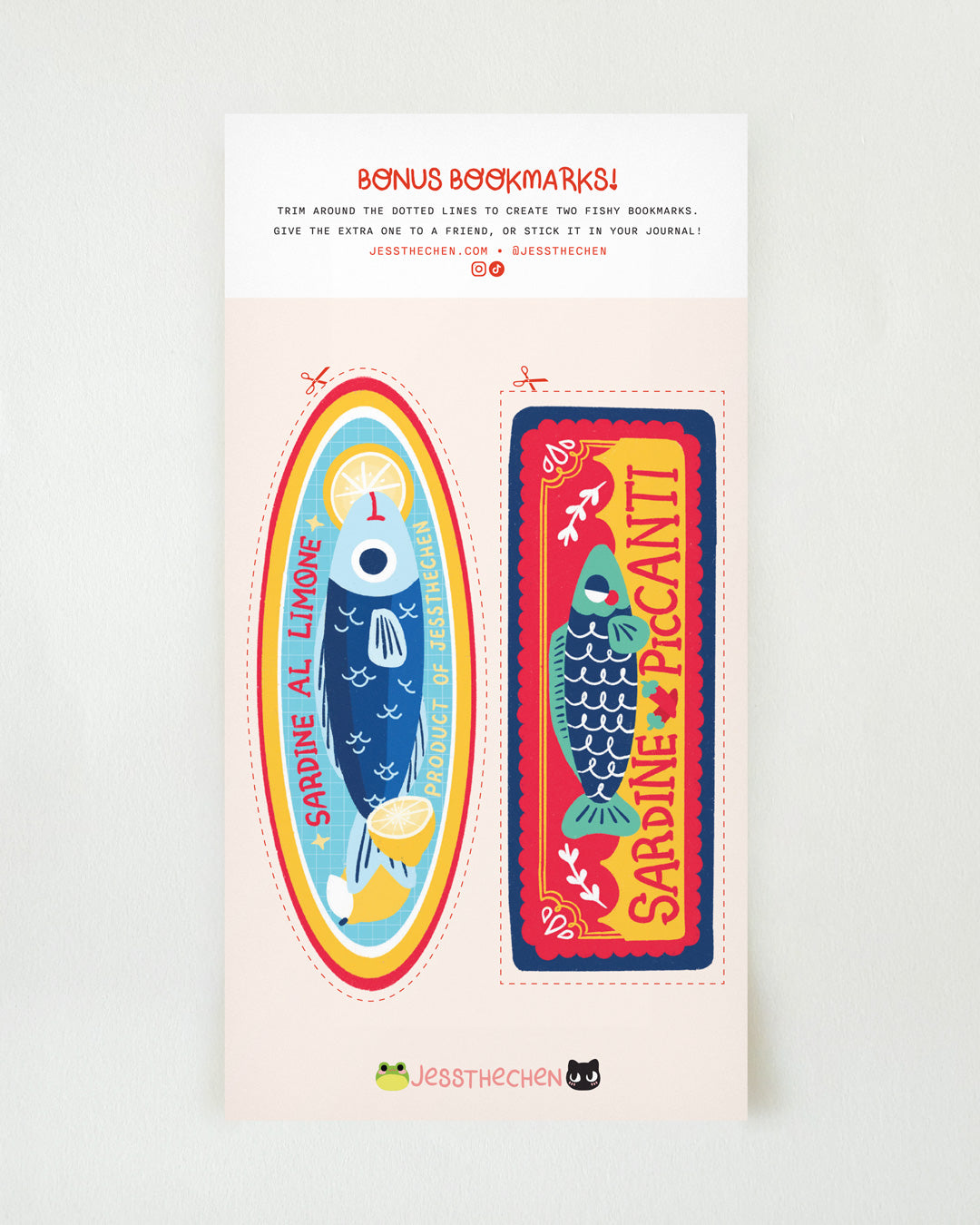 Planner & Calendar Stickers | Tinned Fish