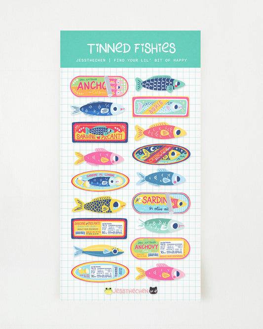 Planner & Calendar Stickers | Tinned Fish
