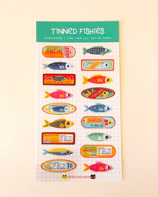 Planner & Calendar Stickers | Tinned Fish